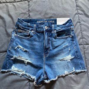 American Eagle Curvy Hi-Rise Shorts
